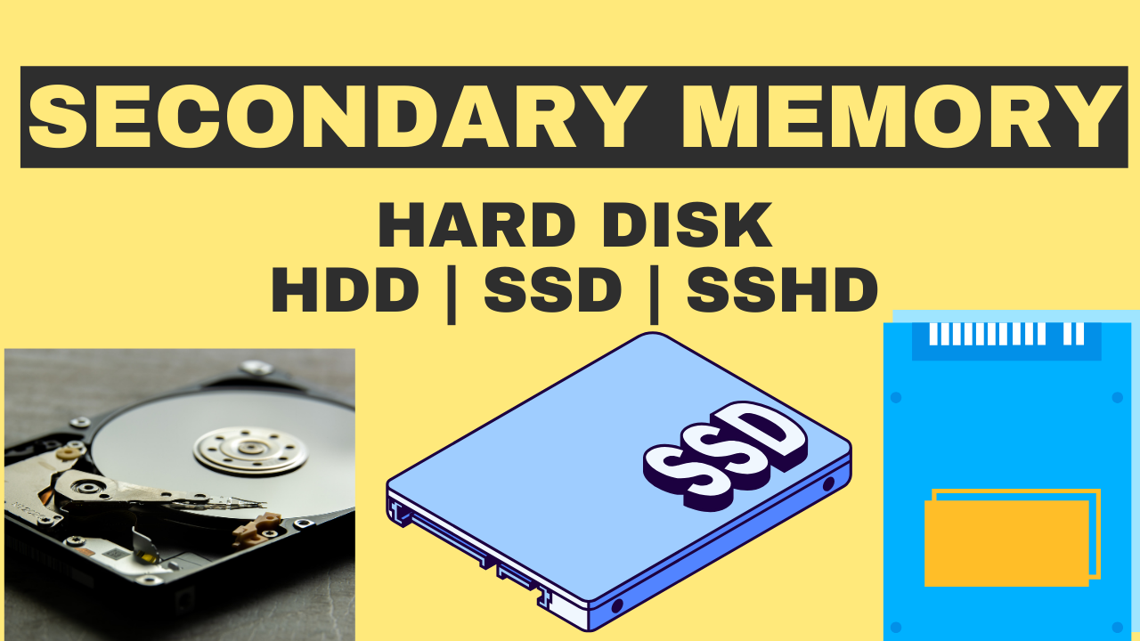 Hard Disk HDD SSD SSHD